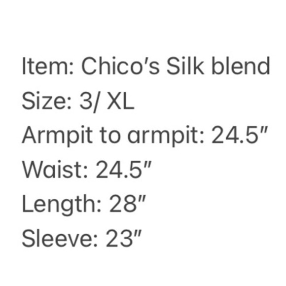 VTG Chico's Design Silk Blend Multicolor Plaid Long Sleeve Button Down Top XL - Picture 4 of 14